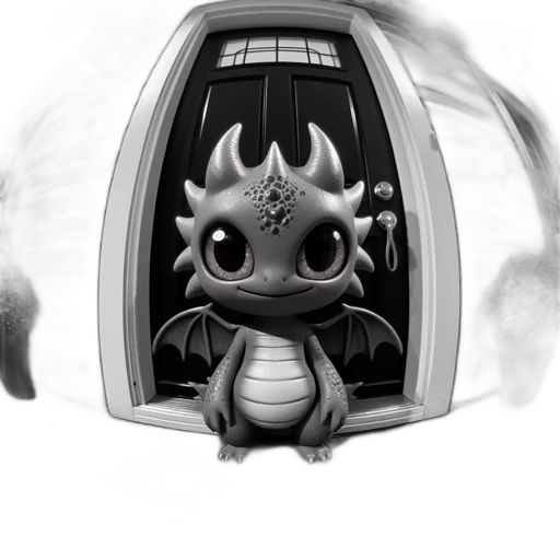 dragon, creature, mask, fantasy art transparent PNG cut-out