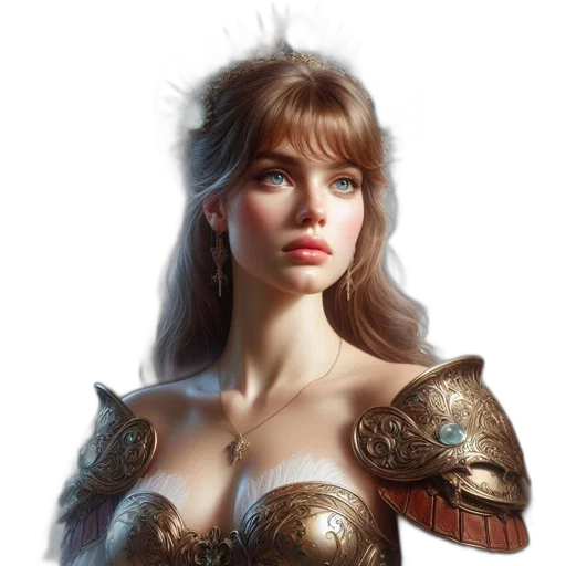 jewelry, face, dress, crown transparent PNG cut-out