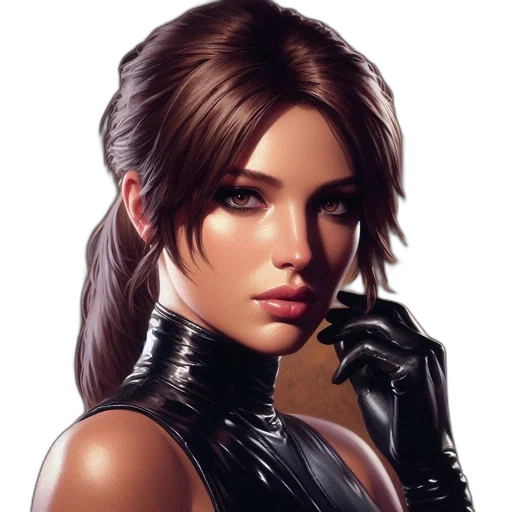 face, comic book art, photorealistic, fantasy art transparent PNG cut-out