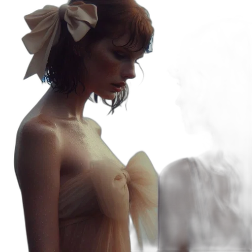 dress, mask, face, jewelry transparent PNG cut-out