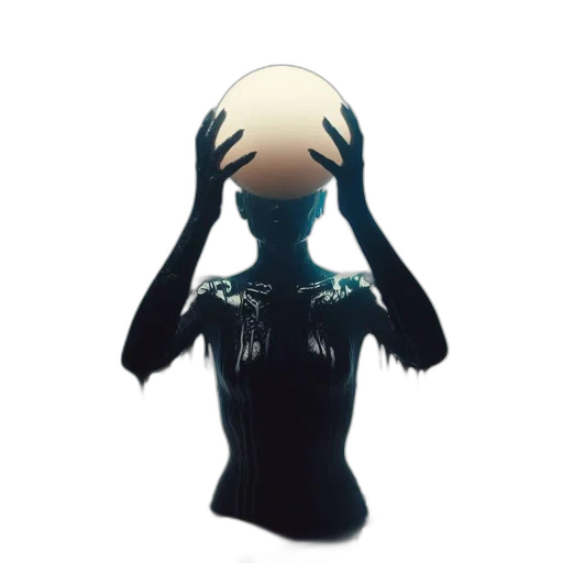 mask, robot, creature, jacket transparent PNG cut-out