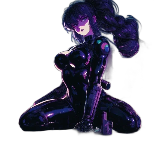 robot, comic book art, concept art, cyberpunk transparent PNG cut-out