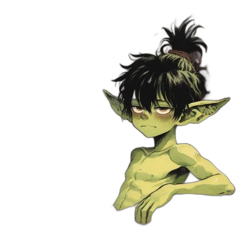 creature, dragon, staff, mask transparent PNG cut-out