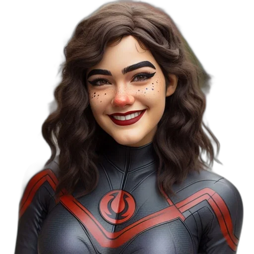 face, mask, comic book art, concept art transparent PNG cut-out