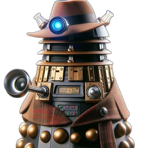 robot, concept art, 3d render, doctor transparent PNG cut-out