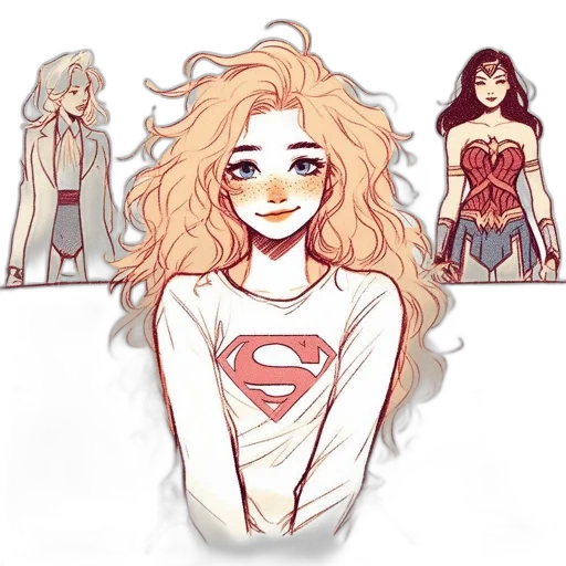 comic book art, concept art, cartoon, pixel art transparent PNG cut-out