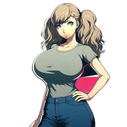 dress, staff, anime, concept art transparent PNG cut-out