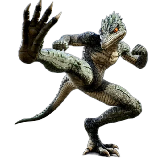 creature, dragon, animal, staff transparent PNG cut-out
