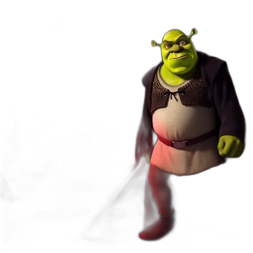 staff, creature, jacket, sword transparent PNG cut-out