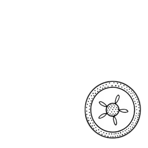 staff, jewelry, flower, crown transparent PNG cut-out