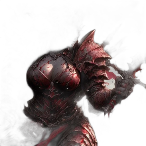 creature, dragon, mask, weapon transparent PNG cut-out