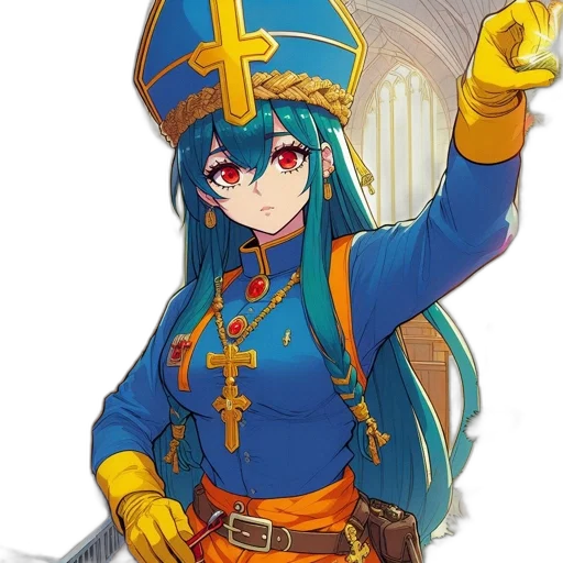 staff, sword, weapon, crown transparent PNG cut-out