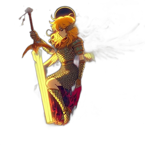 sword, weapon, staff, dragon transparent PNG cut-out