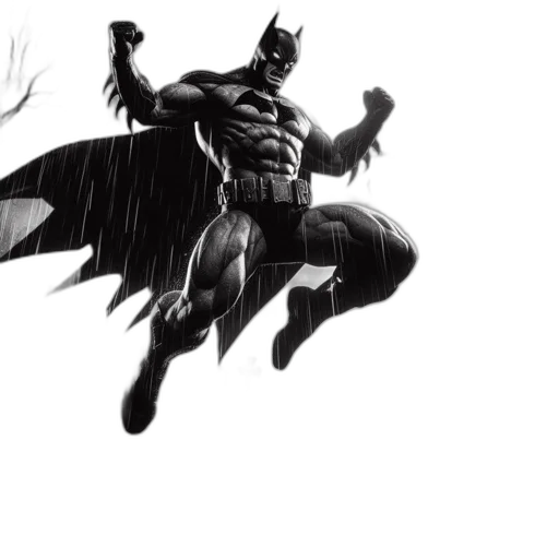 comic book art, concept art, pencil sketch, fantasy art transparent PNG cut-out