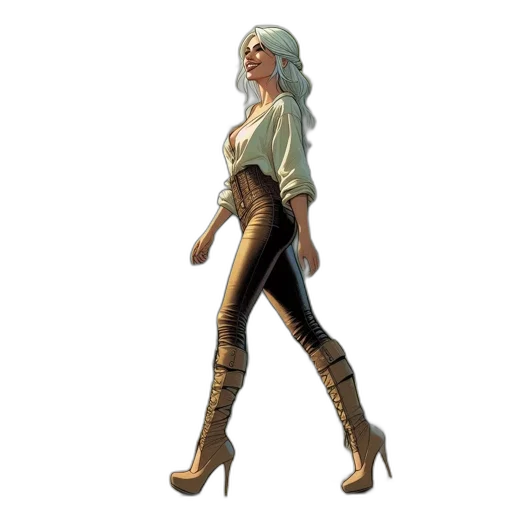 staff, concept art, fantasy art, 3d render transparent PNG cut-out