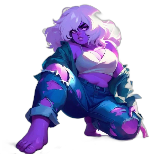 jacket, creature, dress, staff transparent PNG cut-out