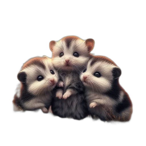 animal, food, creature, oil painting transparent PNG cut-out