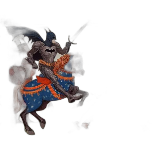 dragon, staff, mask, creature transparent PNG cut-out