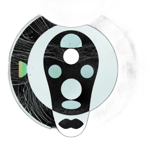 mask, robot, umbrella, hair transparent PNG cut-out