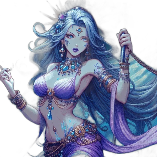 jewelry, fantasy art, concept art, comic book art transparent PNG cut-out
