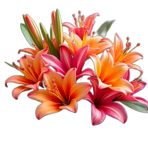 flower, crown, jewelry, photorealistic transparent PNG cut-out