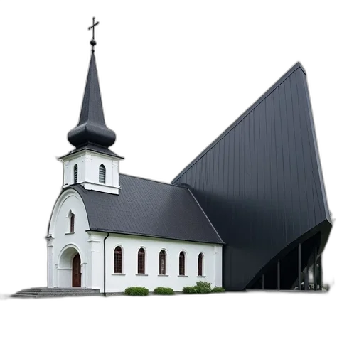 building, weapon, hat, 3d render transparent PNG cut-out