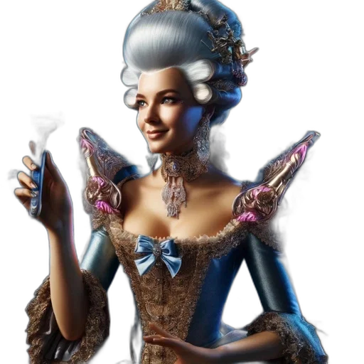 jewelry, staff, crown, dress transparent PNG cut-out