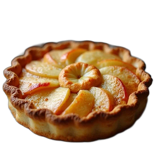 food, crown, apple, pie transparent PNG cut-out