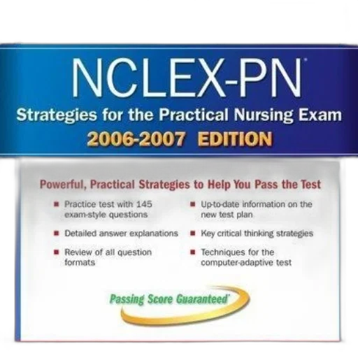 book, cover, nclex-pn, strategies transparent PNG cut-out
