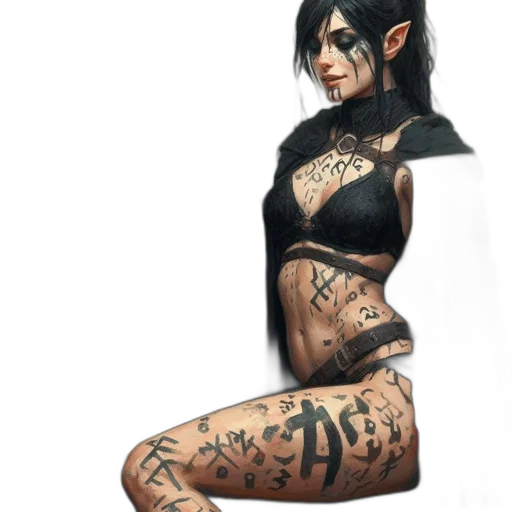 staff, fantasy art, concept art, comic book art transparent PNG cut-out