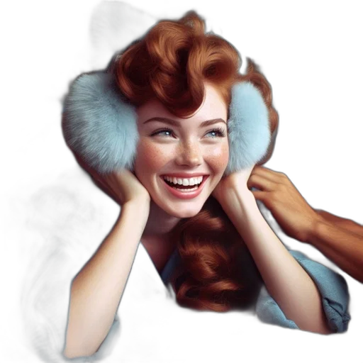 face, hat, hair, crown transparent PNG cut-out