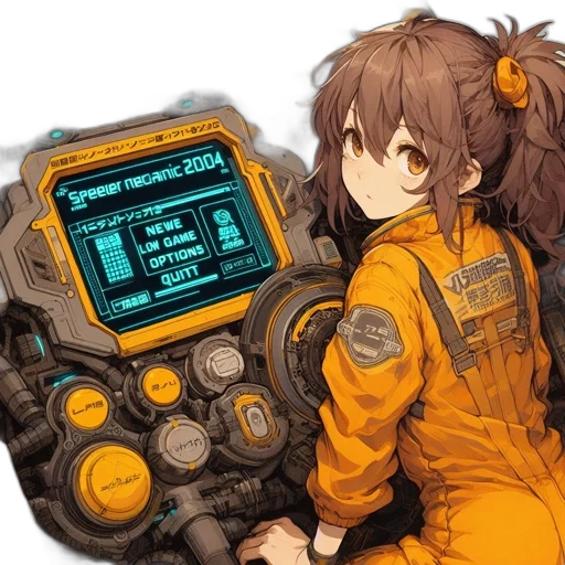 robot, weapon, jacket, cyberpunk transparent PNG cut-out