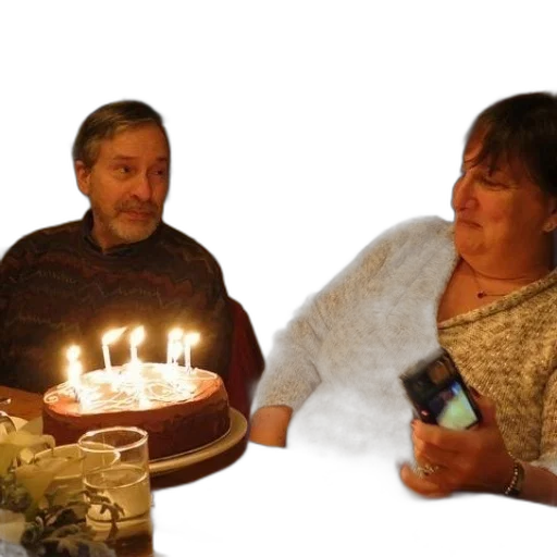 fire, man, woman, sit transparent PNG cut-out
