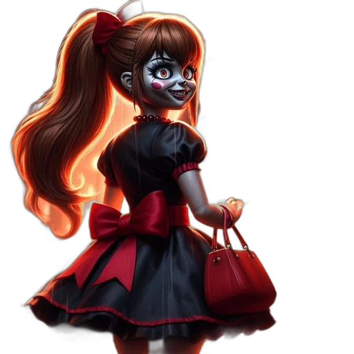 dress, mask, concept art, cartoon transparent PNG cut-out
