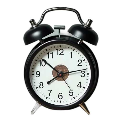 3d render, photorealistic, timer, clock transparent PNG cut-out