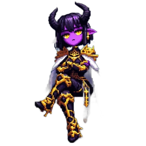 staff, dragon, weapon, pixel art transparent PNG cut-out