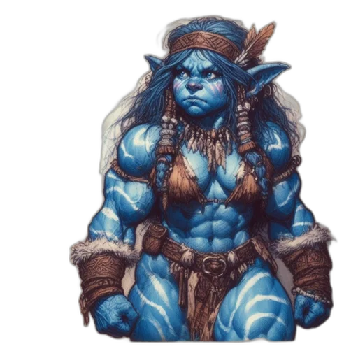 fantasy art, concept art, pixel art, comic book art transparent PNG cut-out