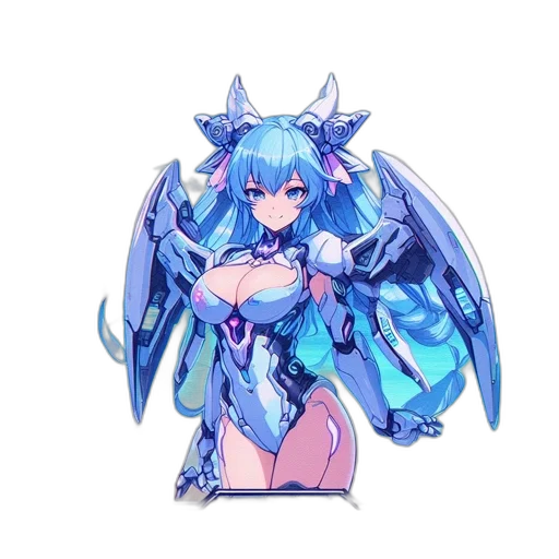 dragon, robot, creature, weapon transparent PNG cut-out