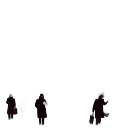 umbrella, staff, hat, jacket transparent PNG cut-out