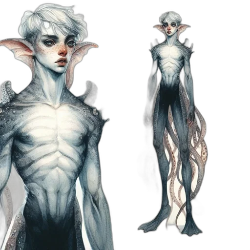 creature, concept art, fantasy art, comic book art transparent PNG cut-out