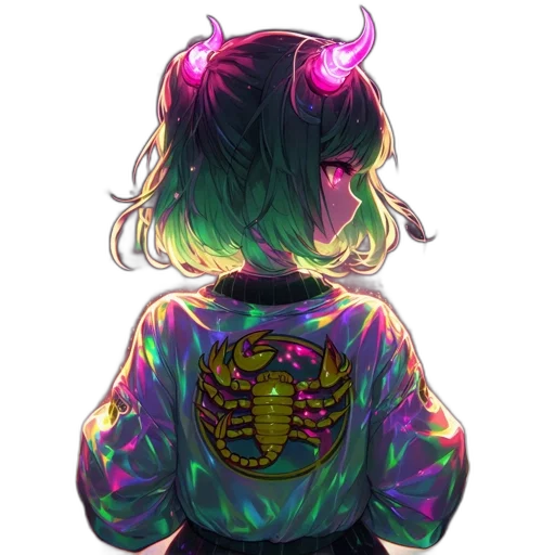 jacket, dragon, creature, dress transparent PNG cut-out