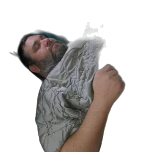 jacket, mask, creature, staff transparent PNG cut-out