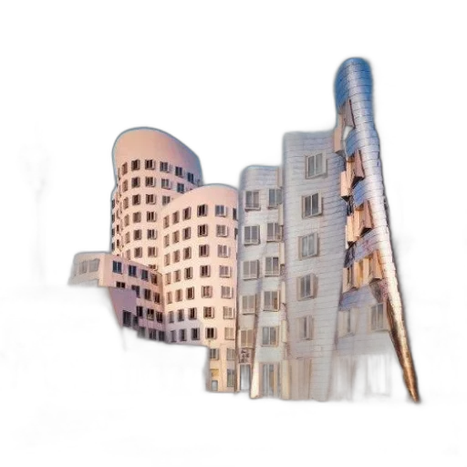 building, furniture, weapon, 3d render transparent PNG cut-out