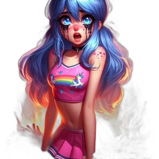 dress, face, fantasy art, anime transparent PNG cut-out