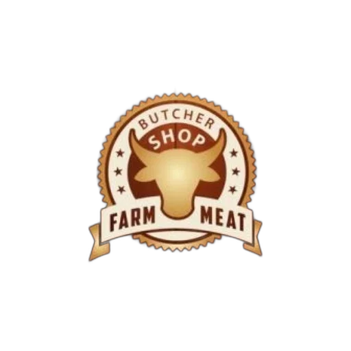 food, logo, butcher, shop transparent PNG cut-out