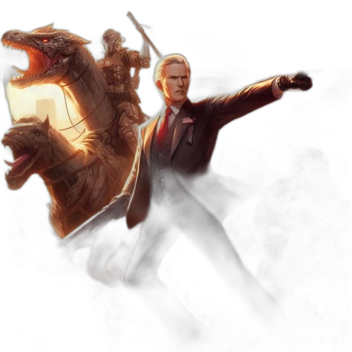 dragon, concept art, fantasy art, photorealistic transparent PNG cut-out