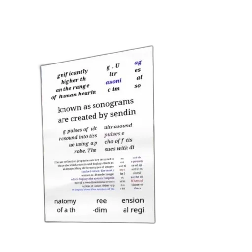 detailed, explanation, ultrasound, imaging transparent PNG cut-out