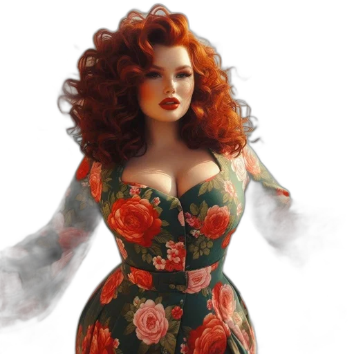 dress, photorealistic, 3d render, concept art transparent PNG cut-out