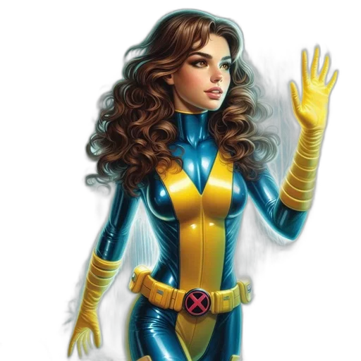 comic book art, concept art, fantasy art, cartoon transparent PNG cut-out