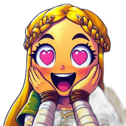 crown, face, mask, pixel art transparent PNG cut-out